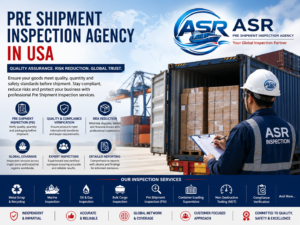 Pre Shipment Inspection Agency in USA – Ensuring Quality, Compliance & Safe Global Trade