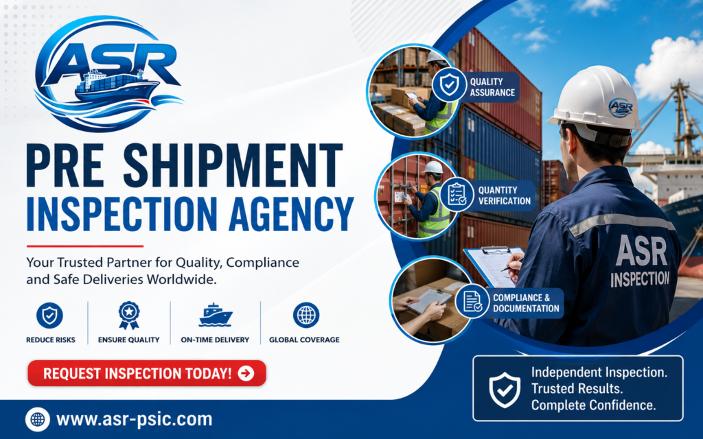 Pre Shipment Inspection Agency